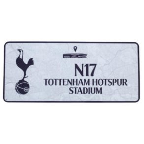 Tottenham metal skilt / Tottenham Hotspur Stadium / Ml: 40 x 18 cm.