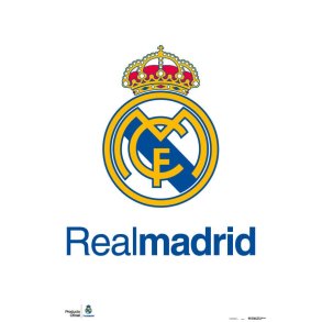 Real Madrid crest plakat nummer 2