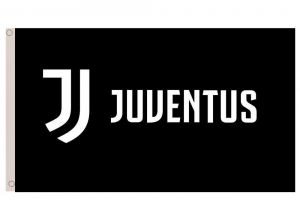 Juventus skilte og flag
