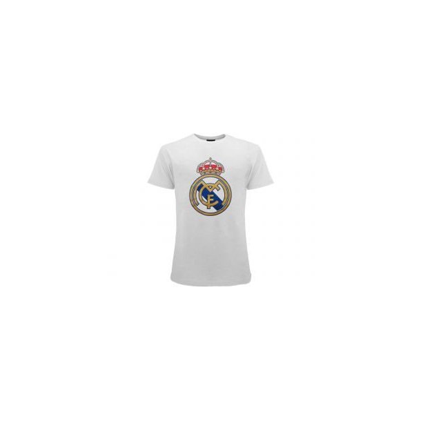 Real Madrid Tee / Str XL Hvid