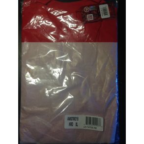 Liverpool tee (begrnset antal) Warrior  L.F.C. rd tee / Haves str Large/XL