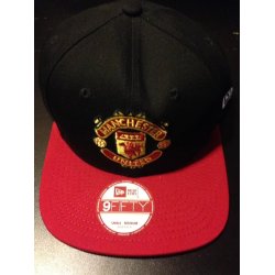 MUFC NEW Era cap  / Sort-rd 