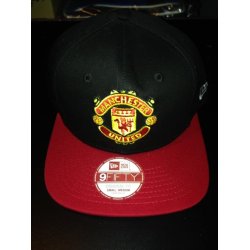 MUFC NEW Era cap  / Sort-rd 