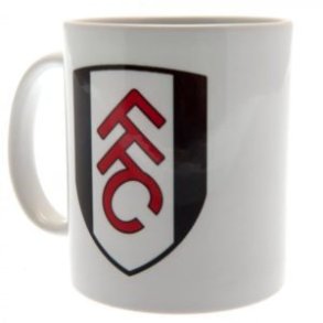 Fulham krus crest / hvid keramik