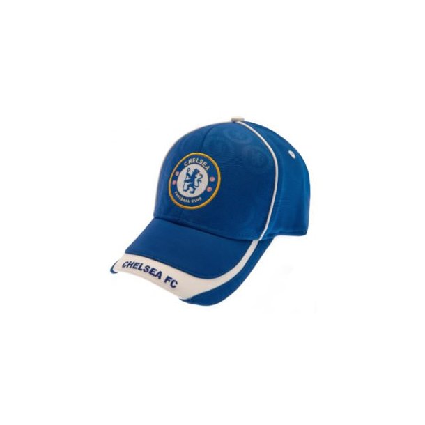 Chelsea FC crest cap / hvid stribe