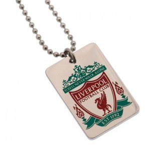 Liverpool dog tag farvet emblem 