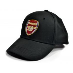 Arsenal sort kasket (bomuld)