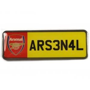 Arsenal nummerplade pin/badge
