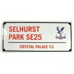 Crystal Palace SE25 metal skilt 