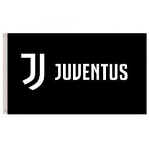 Juventus skilte og flag