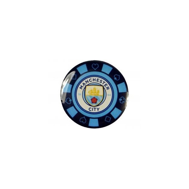 Manchester City Poker chip pin/badge 