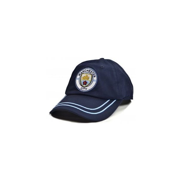 Manchester City Marine farvet kasket / striber p skrm 