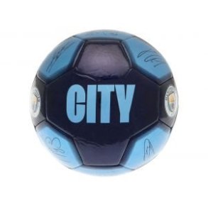 Manchester City fodbold str 5 / signatur