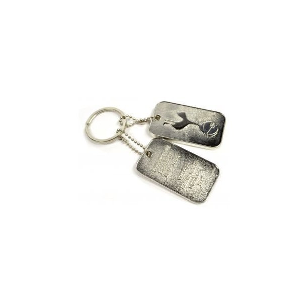 Tottenham Dog tag / I metal