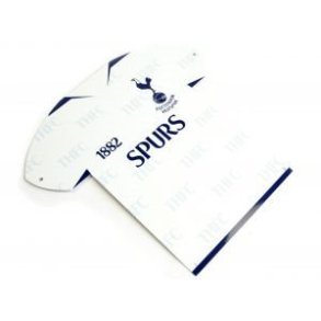 Tottenham metal skilt spillertrje SPURS 25 x 24 cm.
