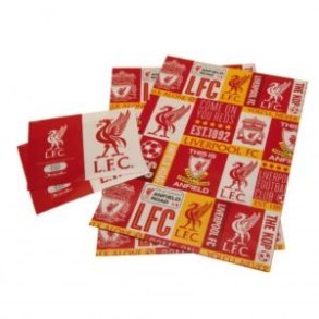 Liverpool gavepapir / poseindpakning