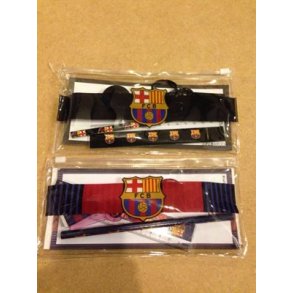 F.C. Barcelona skrivest flere dele (design og indhold kan variere)