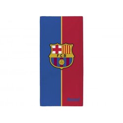 FC Barcelona hndklde crest/klubmrke bordeaux-bl 140 x 75 cm.