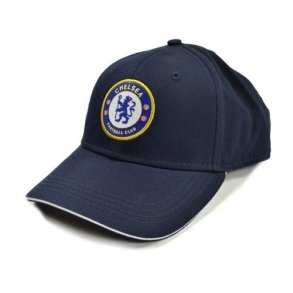 Chelsea cap marine  justerbar m.spnde