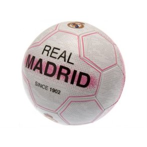 Real Madrid Str 5 bold Hvid/pink
