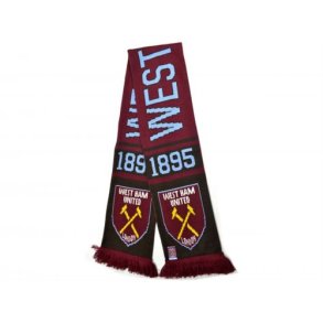 West Ham klubtrklde ESTABLISHED 1895 