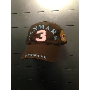 Cap Denmark 3 brun / pink / bl