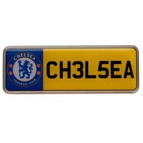Nummerplade pin metal Chelsea
