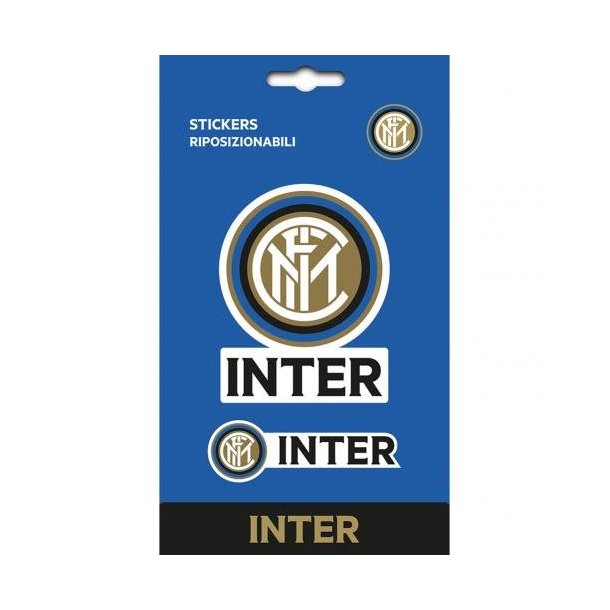 Inter stickers / klistermrke st 1 ark Officielt produkt