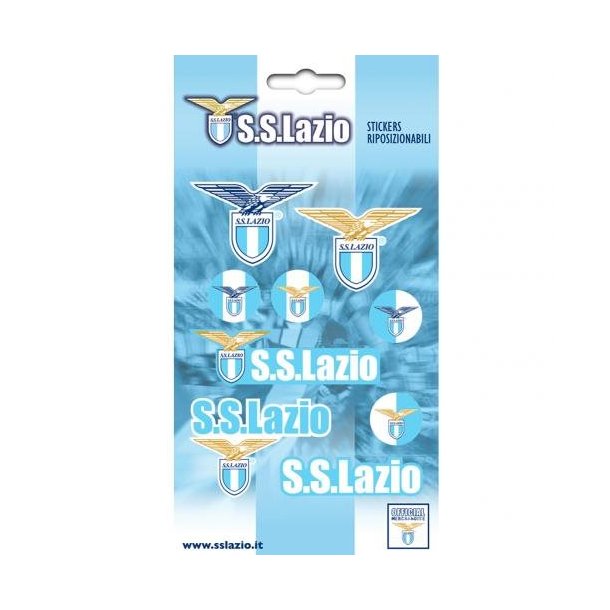 Lazio klistermrker ark officielt produkt