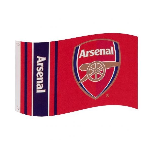 Arsenal flag stribe marine/rdt