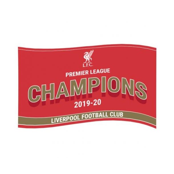 Liverpool Premier League Champions flag 