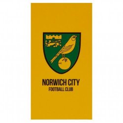 Norwich City Hndklde Ml: 150 x 75 cm. 100 % bomuld