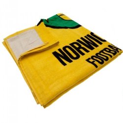 Norwich City Hndklde Ml: 150 x 75 cm. 100 % bomuld