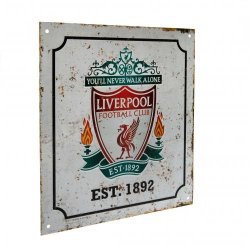 Liverpool ESTABLISHED 1892 metal skilt