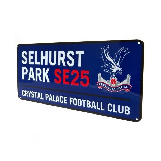 Selhurst Park Street sign i metal farvet