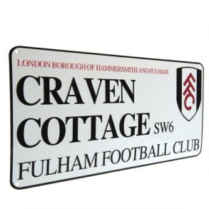 Fulham Craven Cottage street sign