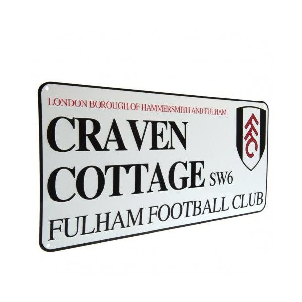 Fulham Craven Cottage street sign