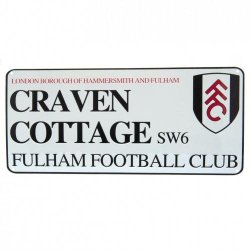 Fulham Craven Cottage street sign