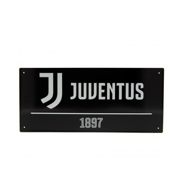 Juventus Street sign Black