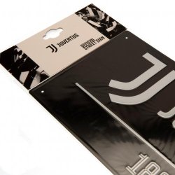 Juventus Street sign Black