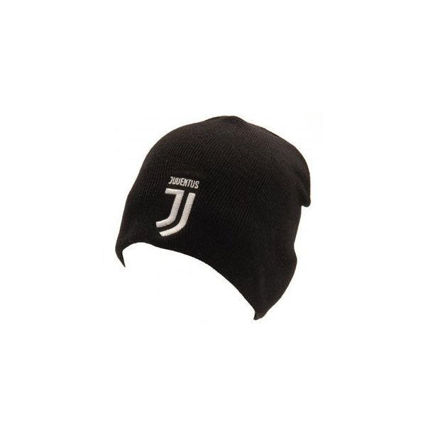 Juventus sort hue one size crest broderet nye mrke