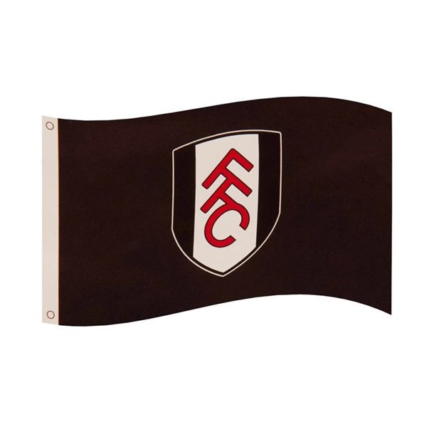 Fulham flag / sort med mrke