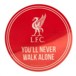 Liverpool Bil klistermrke You'll Never Walk Alone