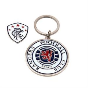 Rangers nglering - pin/badge st 2 dele