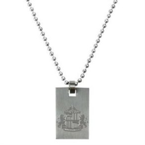 Sunderland halskde, prget stl