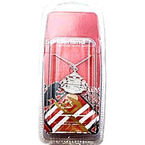 Sunderland slvhalskde med emblem: Crest 