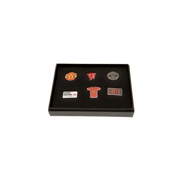 Manchester United pin kollektion (6 pins)