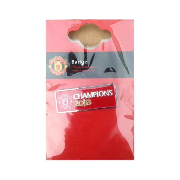 Manchester United Champions 2013 badge 