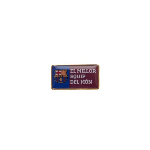Barca pin/badge EL MILLOR EQUIP DEL MN