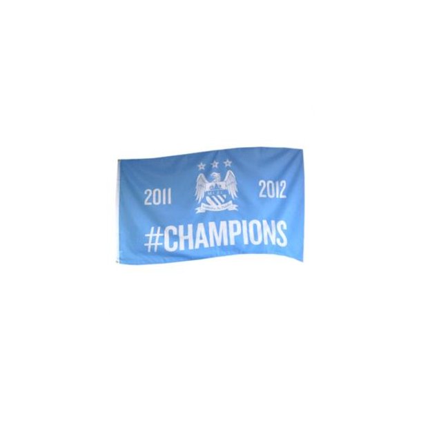 Manchester City flag Champions
